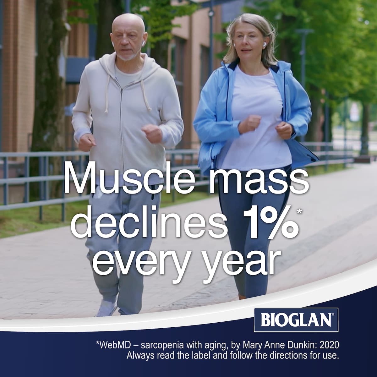 Thumbnail Bioglan Muscle Protect HMB+ D3 60 Tablets