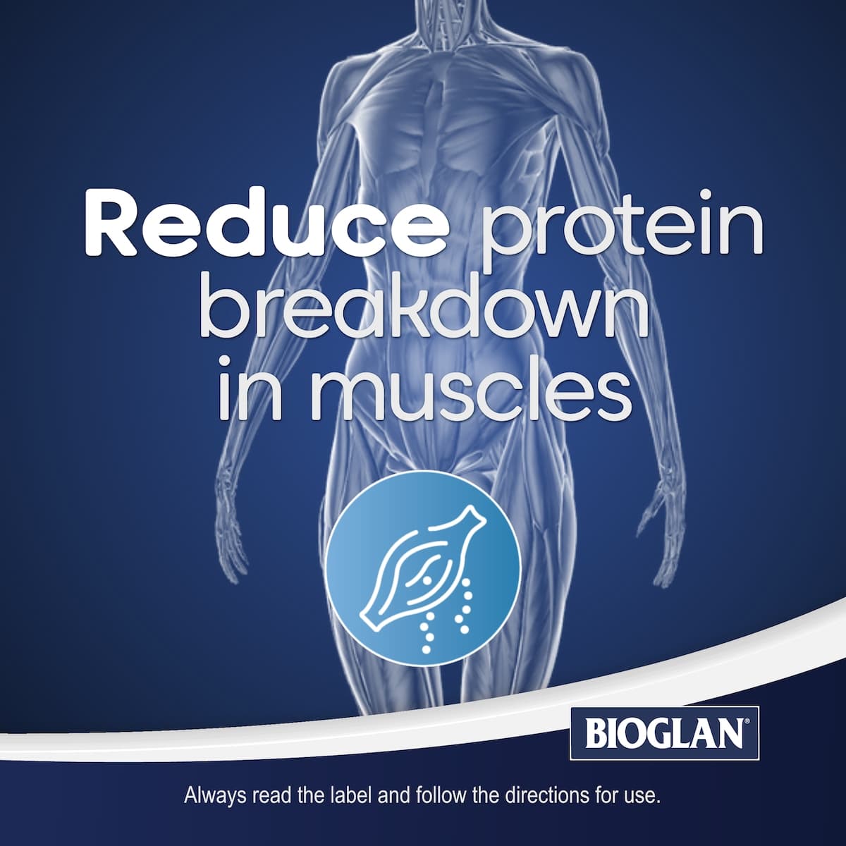 Thumbnail Bioglan Muscle Protect HMB+ D3 60 Tablets