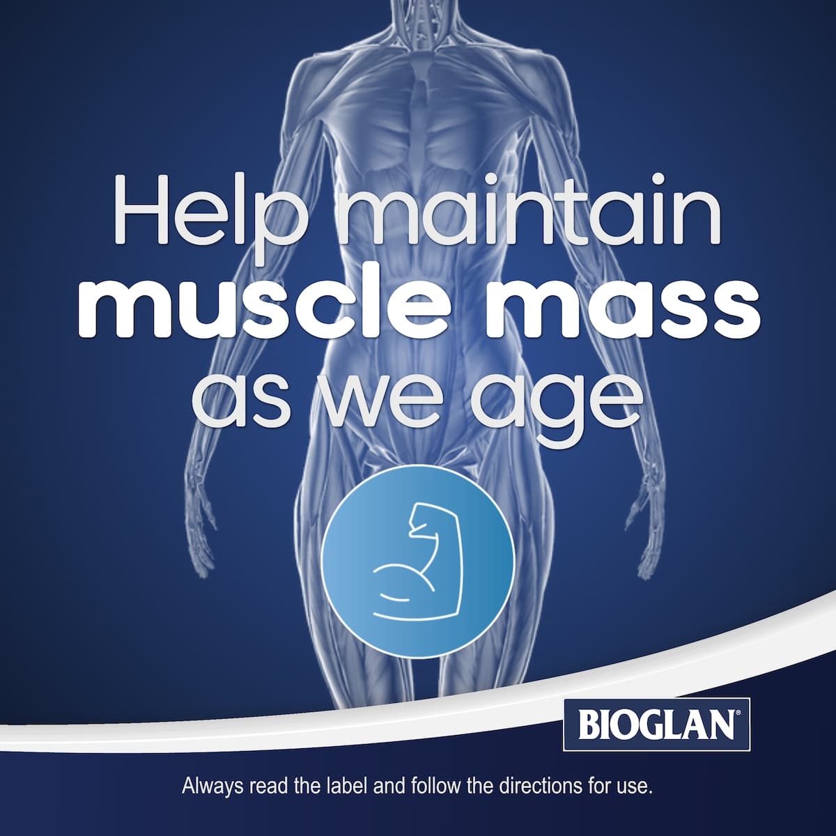Thumbnail Bioglan Muscle Protect HMB+ D3 60 Tablets