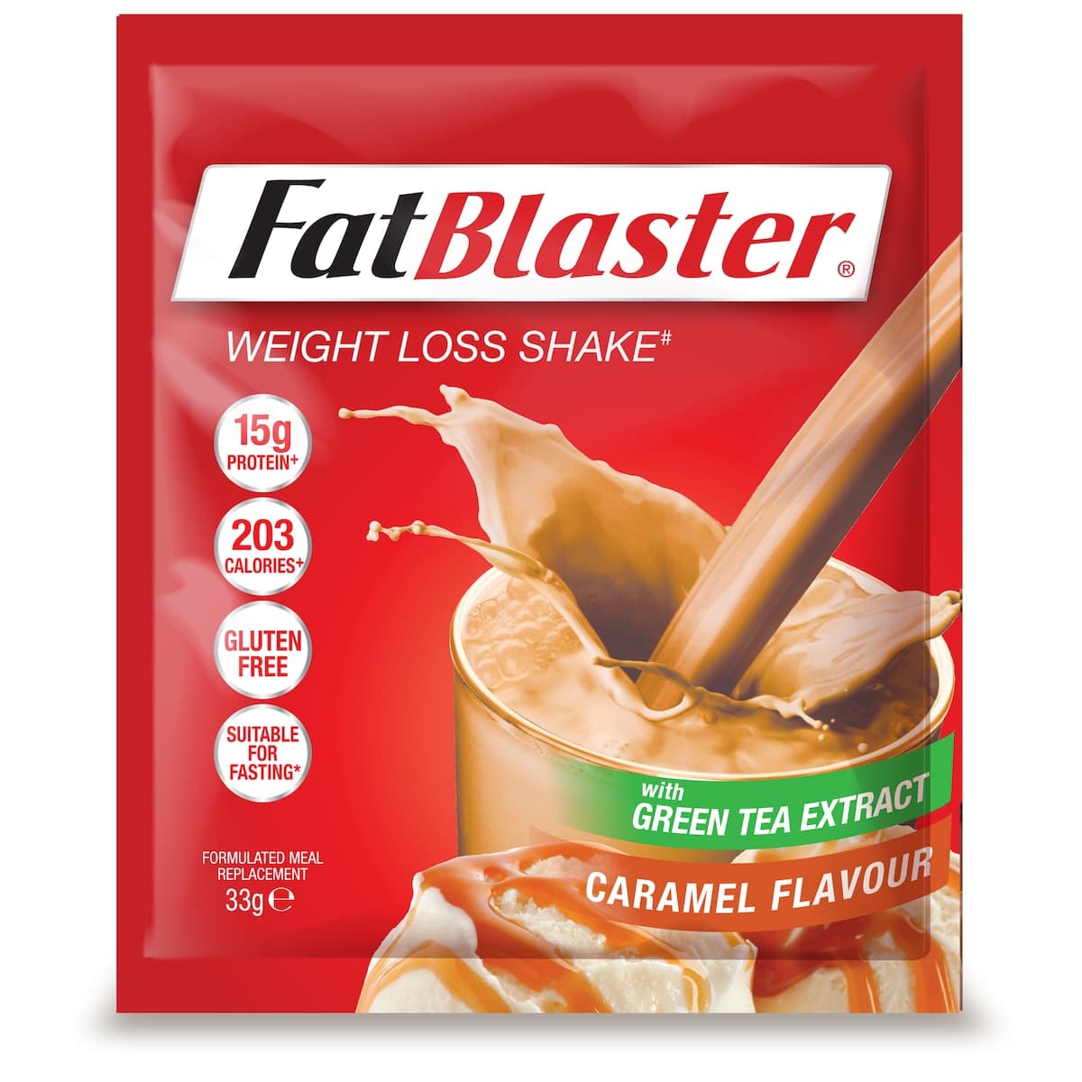 Thumbnail Naturopathica FatBlaster Weight Loss Shake Variety Pack 14 x 33g Sachets
