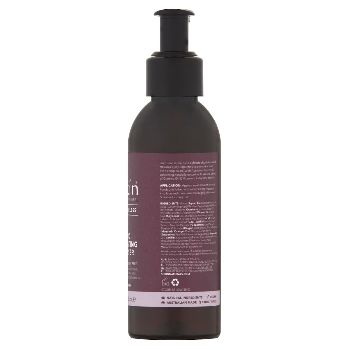 Thumbnail Sukin Purely Ageless Micro-Exfoliating Cleanser Pump 125ml