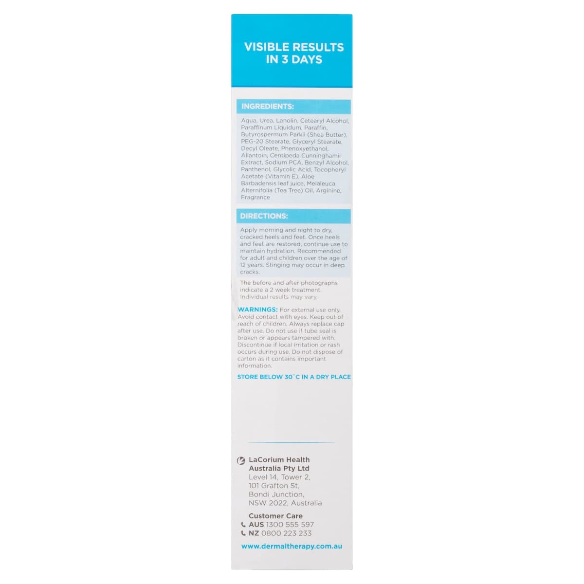 Thumbnail Dermal Therapy Heel Balm 100g