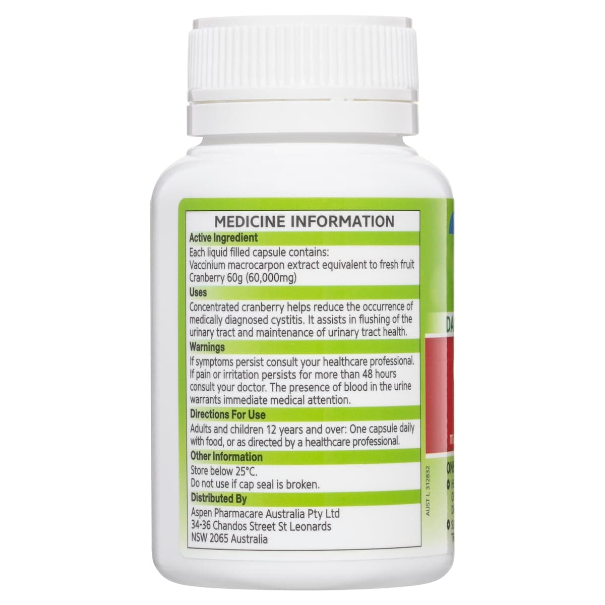 Thumbnail Ural High Strength Cranberry 60000mg 90 Capsules