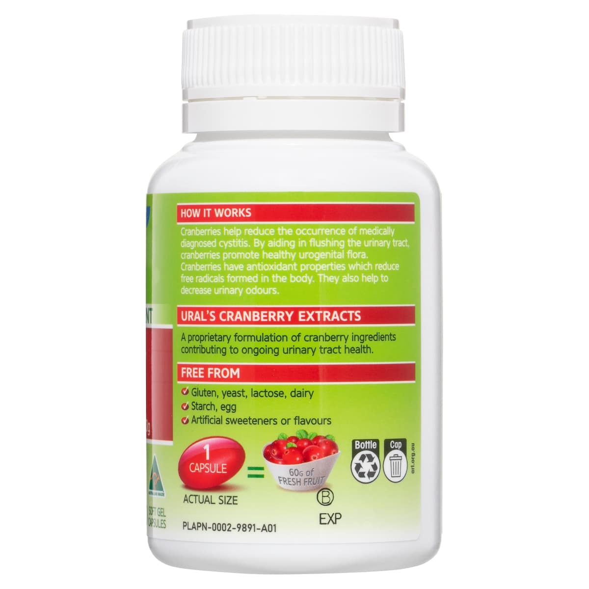 Thumbnail Ural High Strength Cranberry 60000mg 90 Capsules