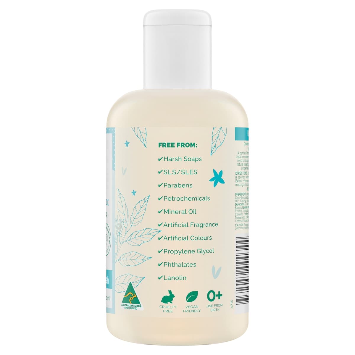 Thumbnail Gaia Natural Baby Hair & Body Wash 200ml