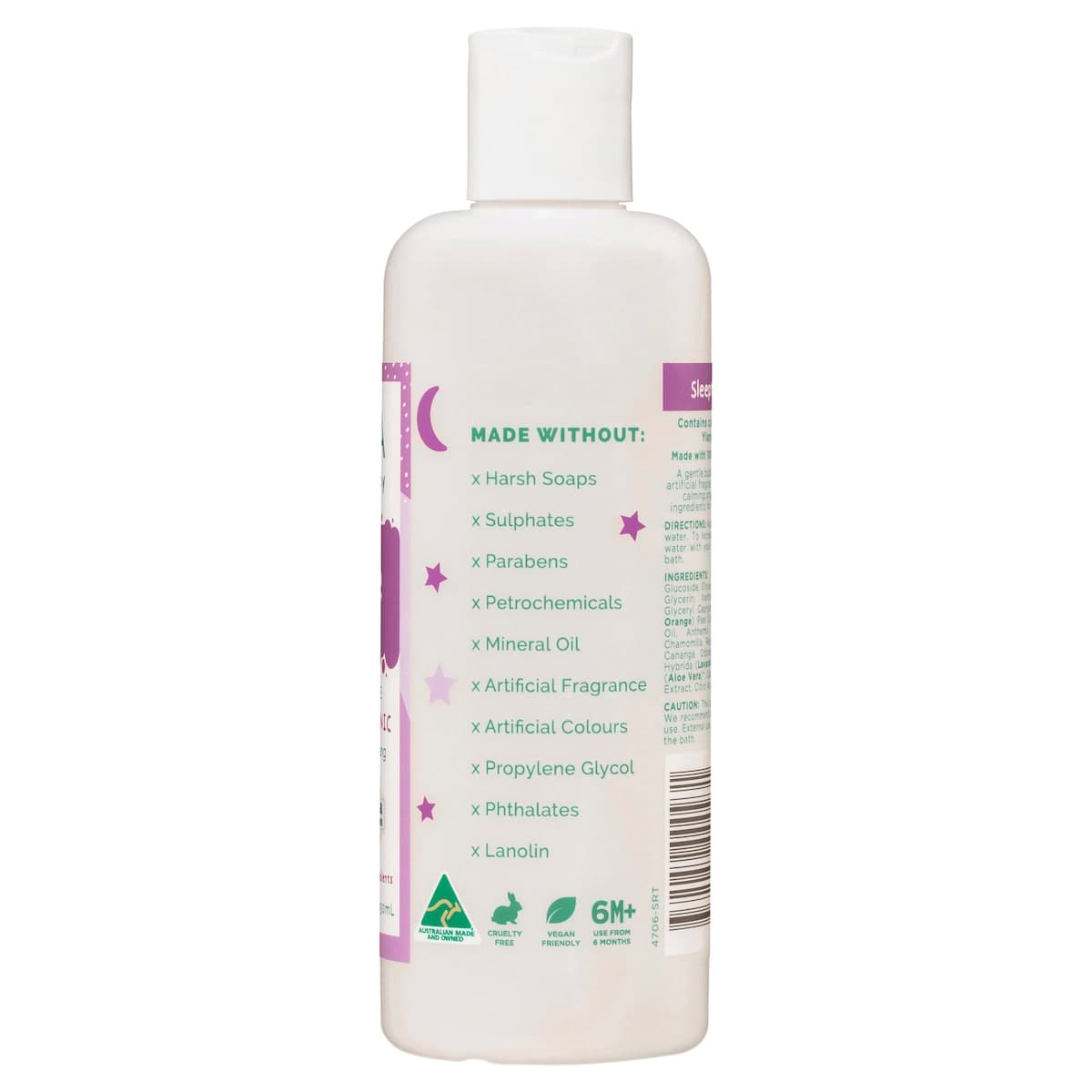 Thumbnail Gaia Natural Baby Sleeptime Bubble Bath 250ml