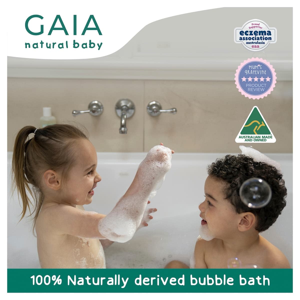 Thumbnail Gaia Natural Baby Sleeptime Bubble Bath 250ml