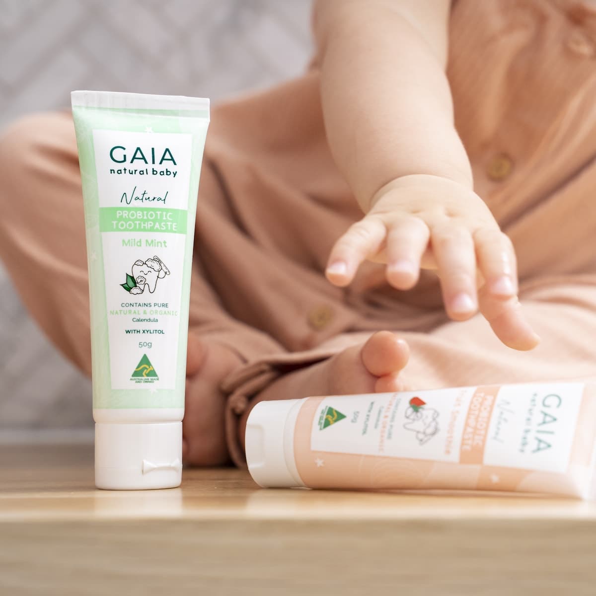 Thumbnail Gaia Natural Baby Mild Mint Toothpaste 50g