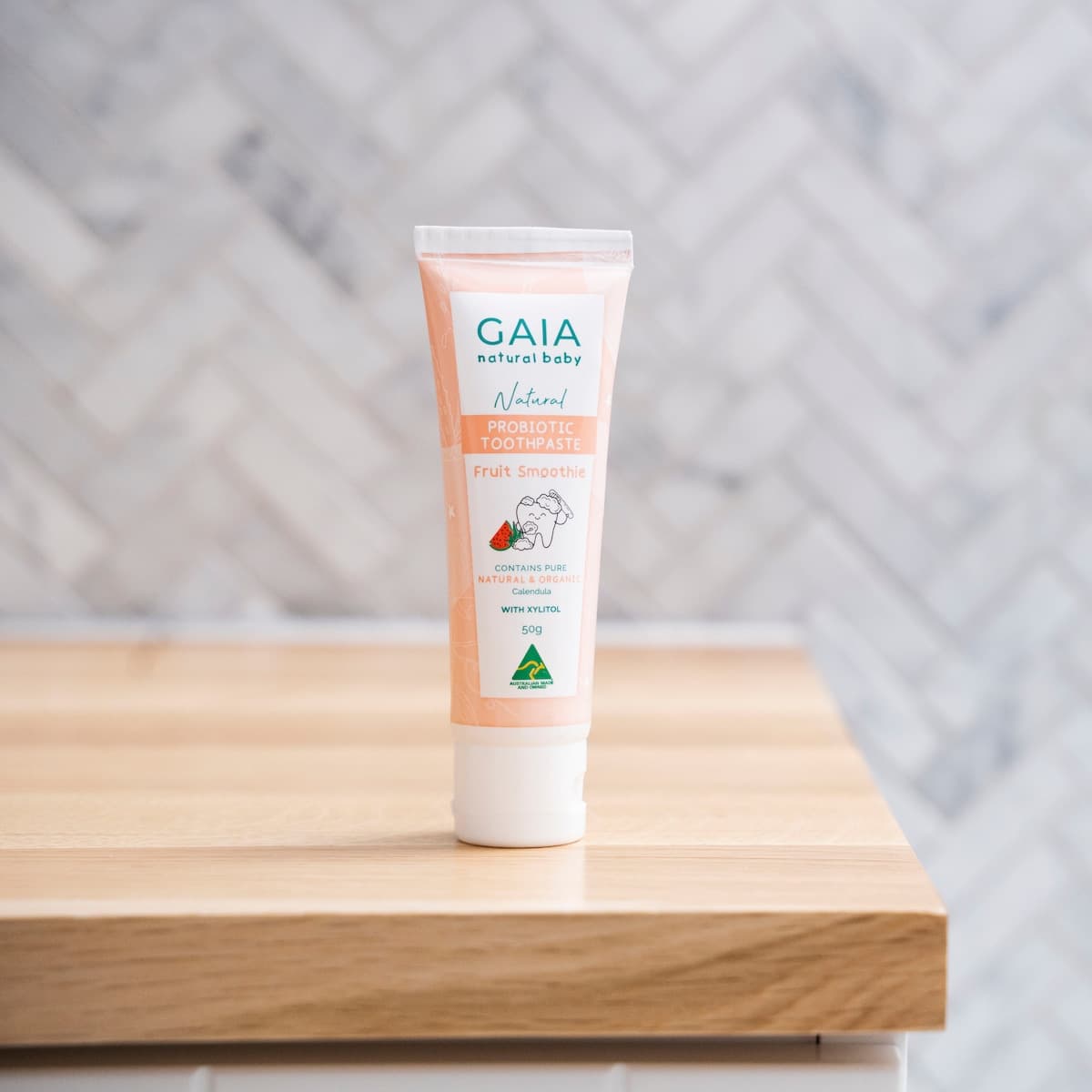 Thumbnail Gaia Natural Baby Fruit Smoothie Toothpaste 50g