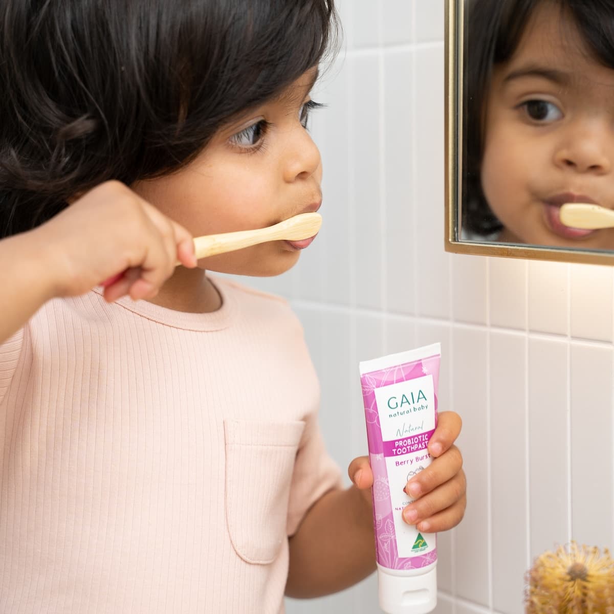 Thumbnail Gaia Natural Baby Berry Burst Toothpaste 50g