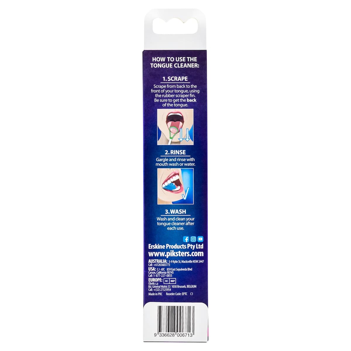 Thumbnail Piksters Tongue Cleaner 1 Pack