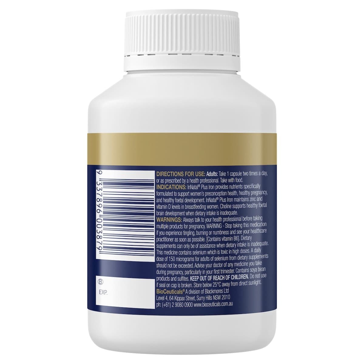 Thumbnail BioCeuticals InNatal Plus Iron 90 Capsules