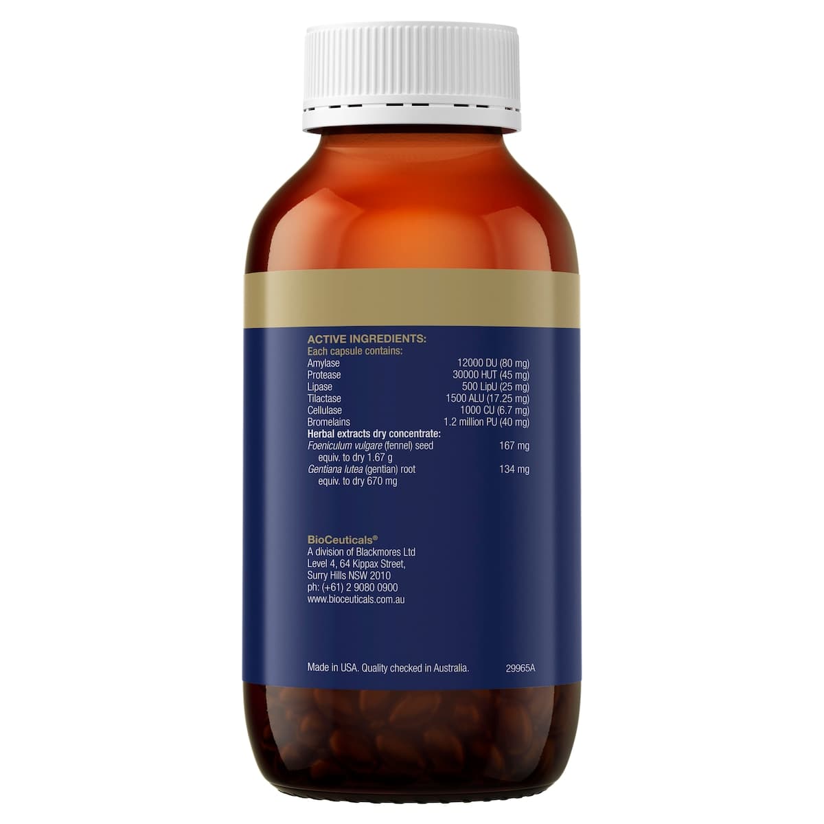 Thumbnail BioCeuticals MultiGest Enzymes 180 Capsules