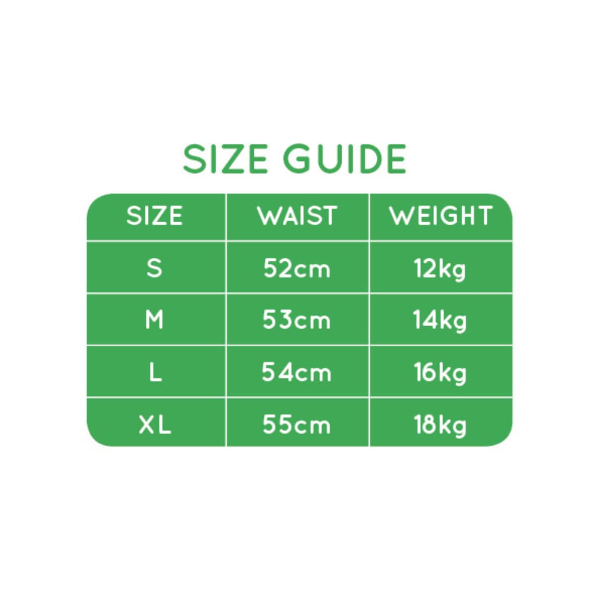 Thumbnail Pea Pods Toilet Training Pants Green Large