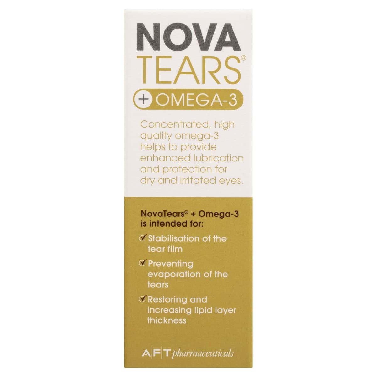 Thumbnail Nova Tears + Omega3 Lubricating Eye Drops 3ml