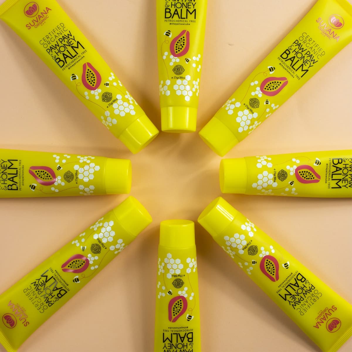 Thumbnail Suvana Certified Organic Pawpaw & Honey Lip Balm 25g
