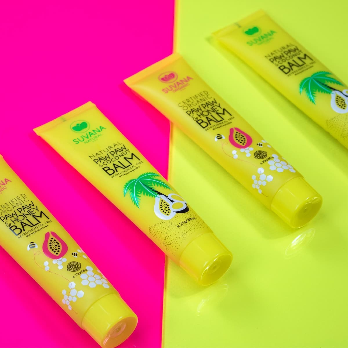 Thumbnail Suvana Certified Organic Pawpaw & Honey Lip Balm 25g