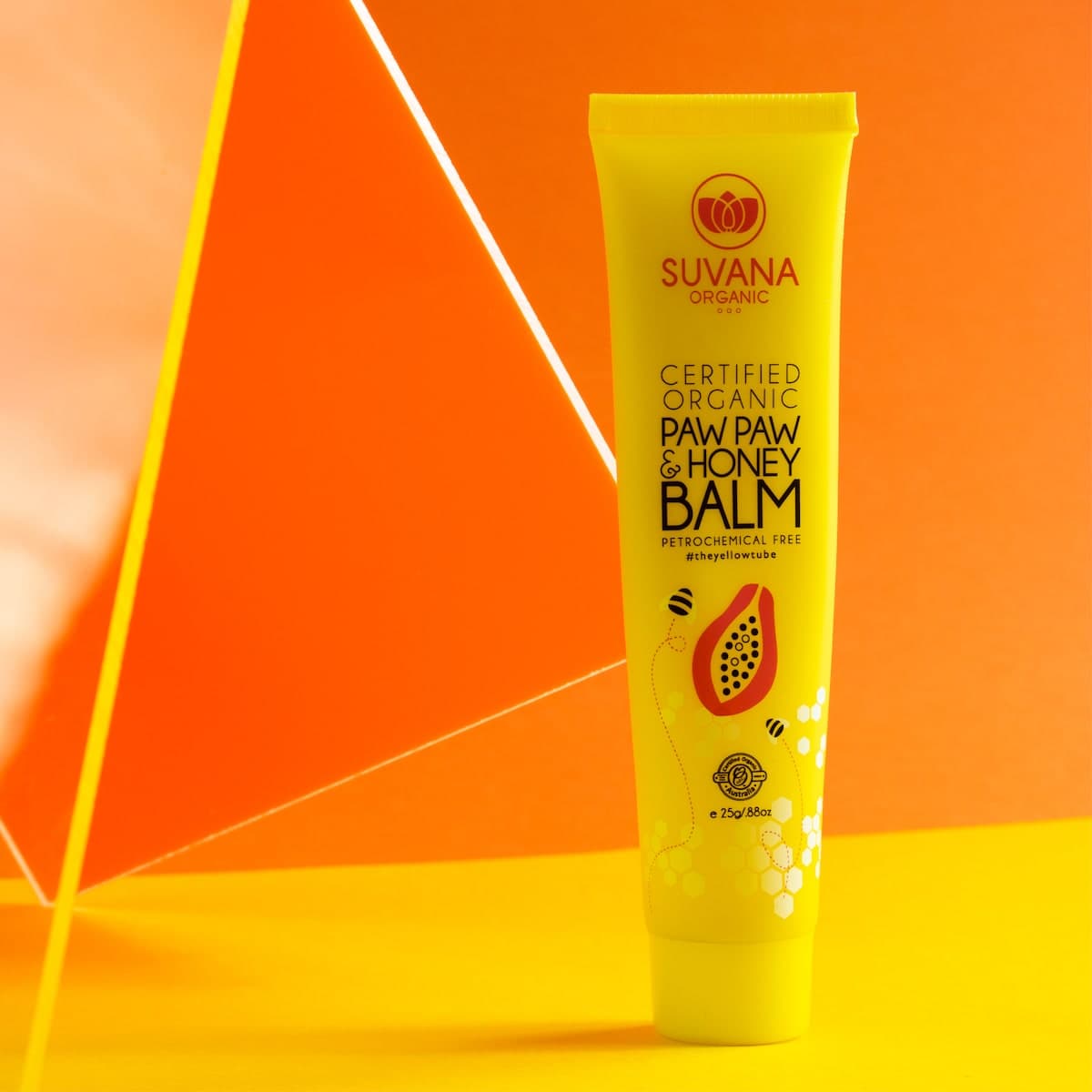 Thumbnail Suvana Certified Organic Pawpaw & Honey Lip Balm 25g