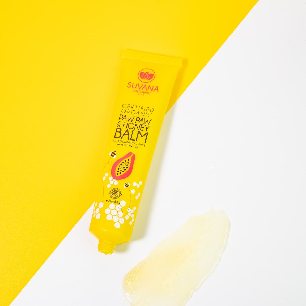 Thumbnail Suvana Certified Organic Pawpaw & Honey Lip Balm 25g