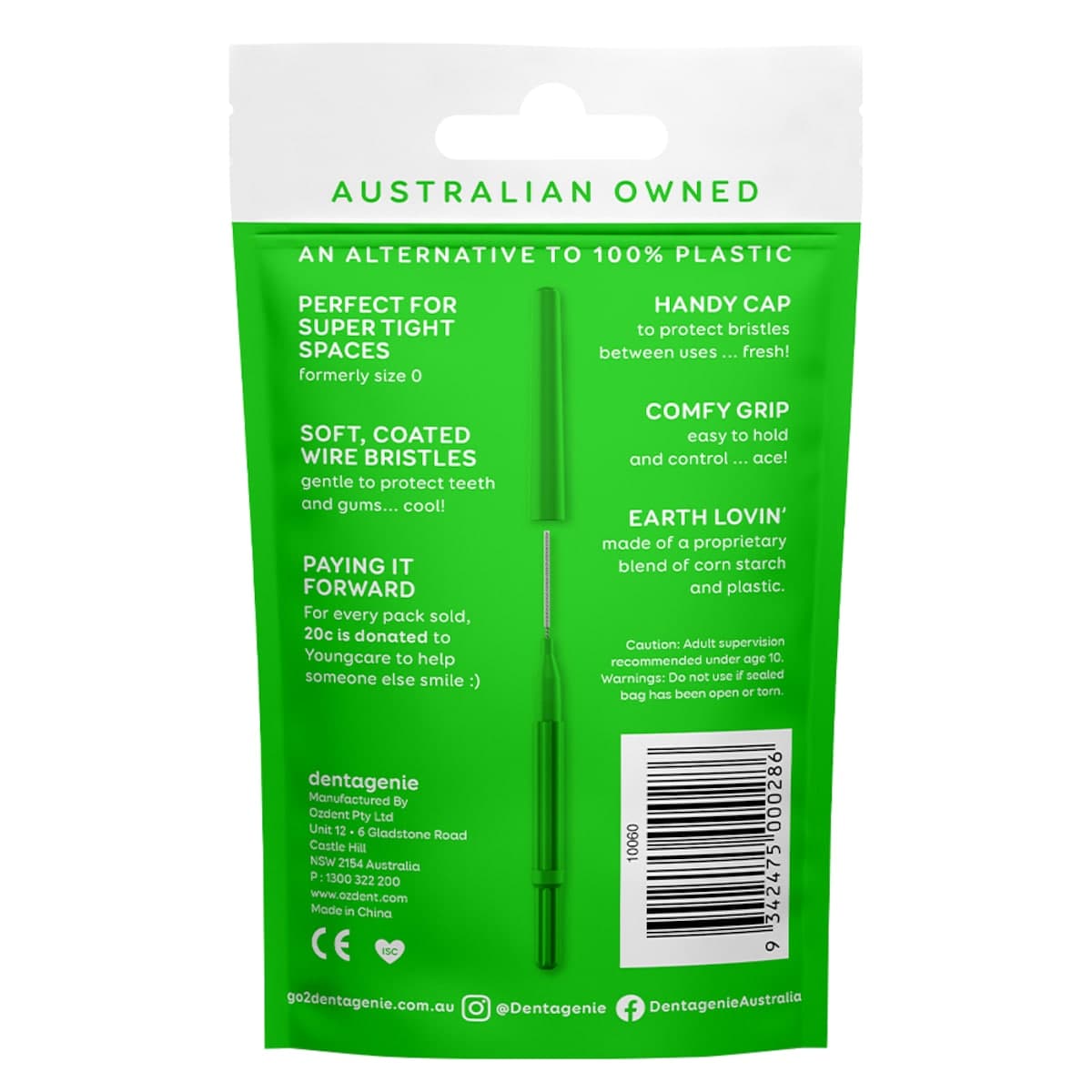 Thumbnail GO2 Dentagenie Interdental Brush Super Tight 12 Pack