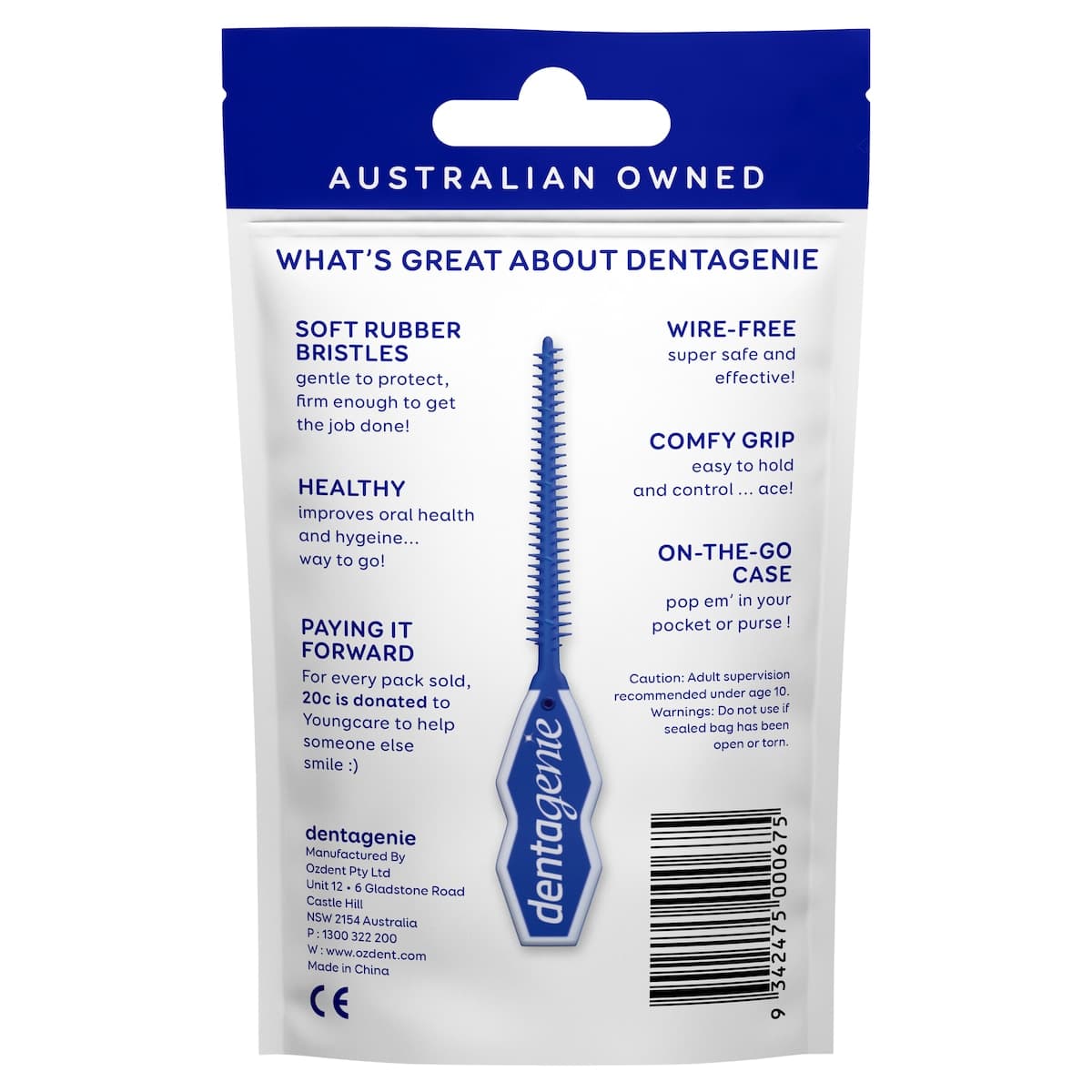 Thumbnail Dentagenie Interdental Pick 40 Pack