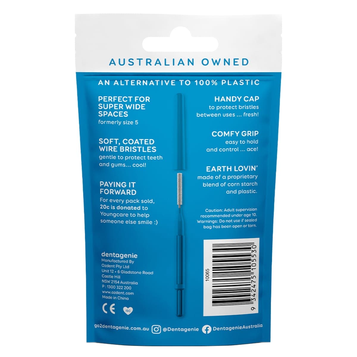 Thumbnail GO2 Dentagenie Interdental Brush Super Wide 12 Pack