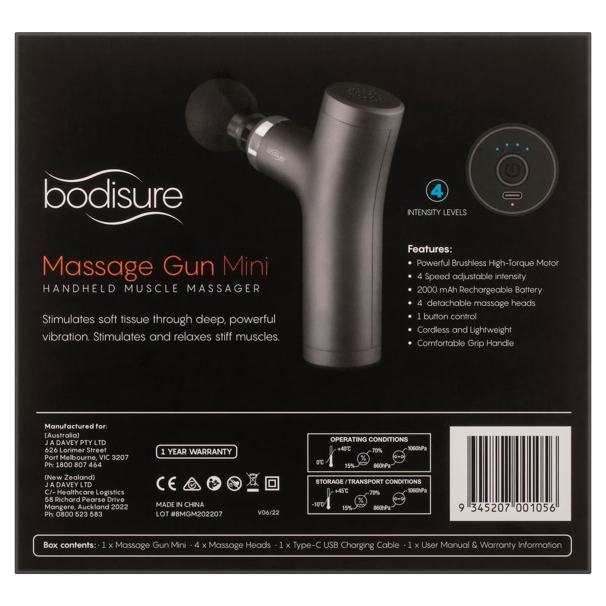Thumbnail Bodisure Massage Gun Mini