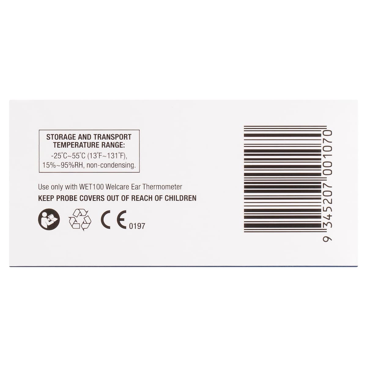 Thumbnail Welcare Ear Thermometer Probe Covers 60 Pack