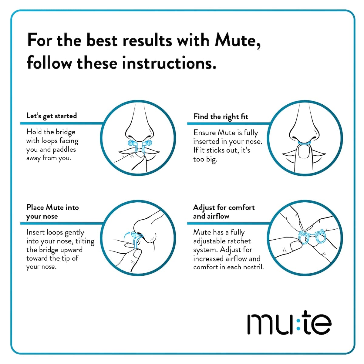 Thumbnail Mute Snoring Device Large 30 Nights Supply