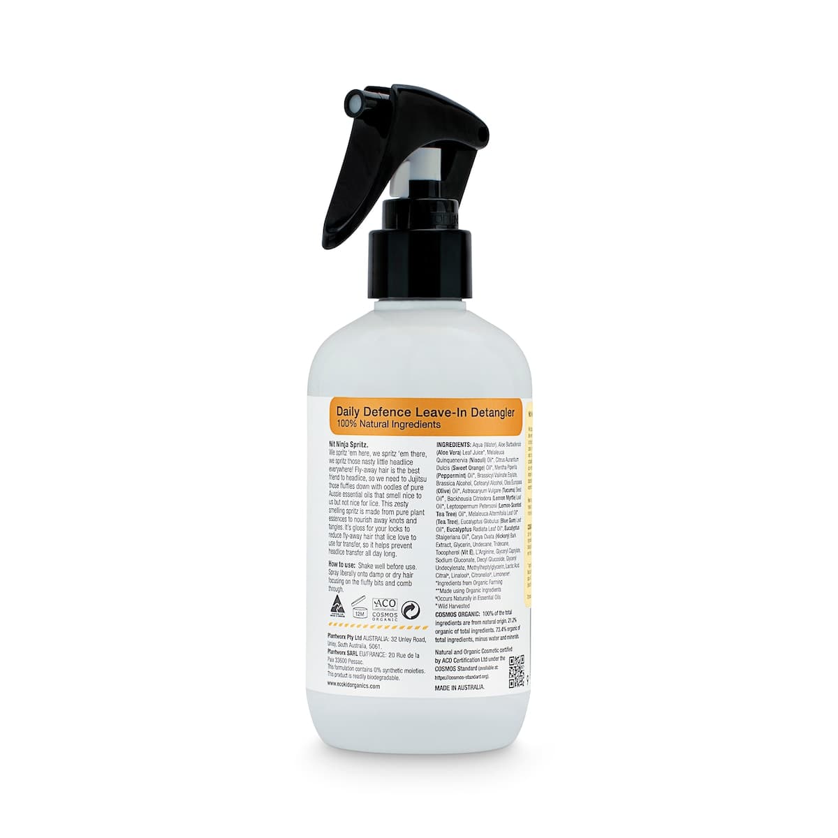 Thumbnail Eco.kid Organics Nit Ninja Daily Defence Leave-in Detangling Spritz 225ml