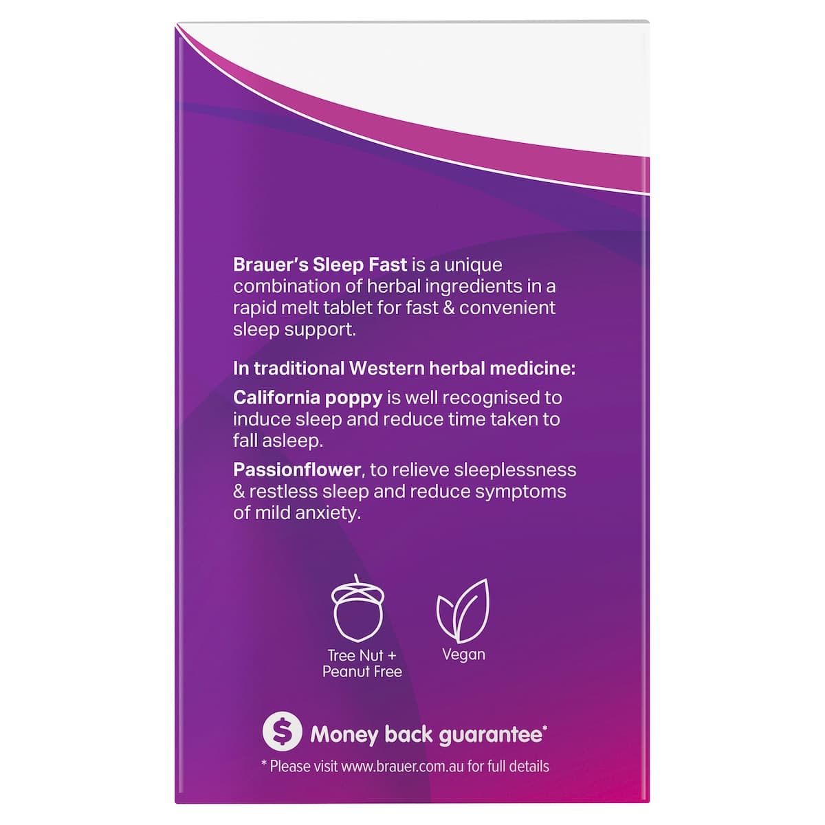Thumbnail Brauer Sleep Fast Melt 60 tablets