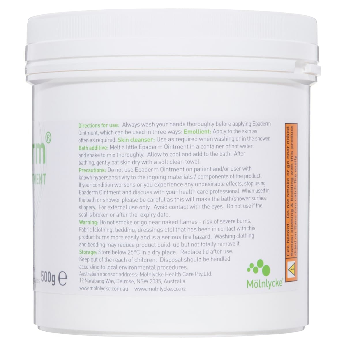 Thumbnail Epaderm Ointment 500g