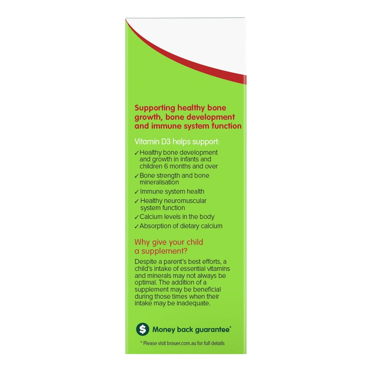 Thumbnail Brauer Baby & Kids Liquid Vitamin D 400IU 10ml