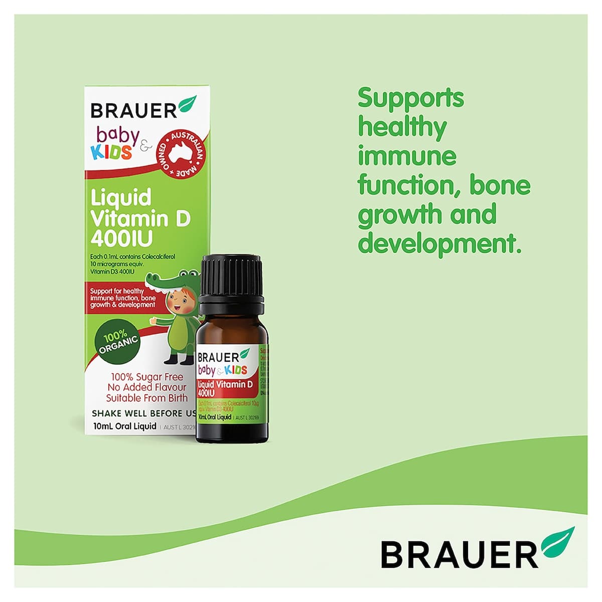 Thumbnail Brauer Baby & Kids Liquid Vitamin D 400IU 10ml