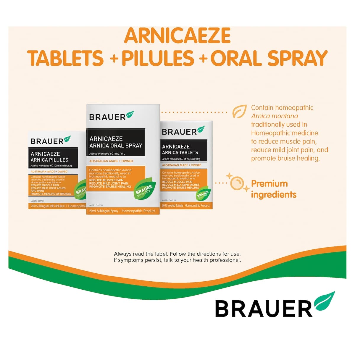 Thumbnail Brauer Arnicaeze Arnica Oral Spray 20ml