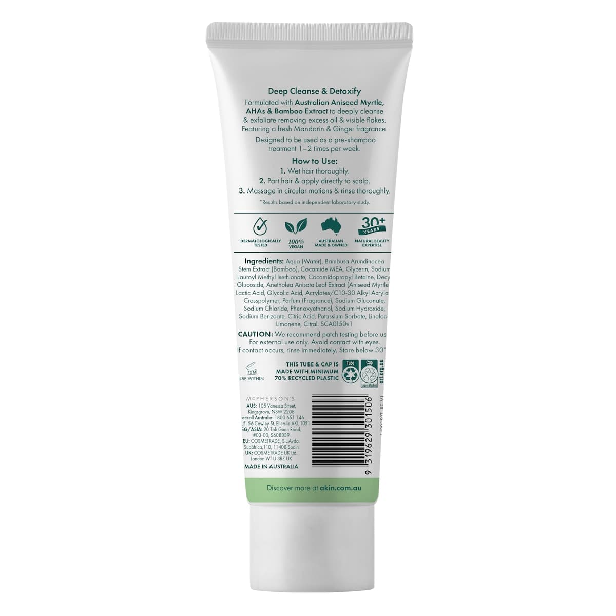 Thumbnail A'kin Deep Clean Scalp Scrub 150ml