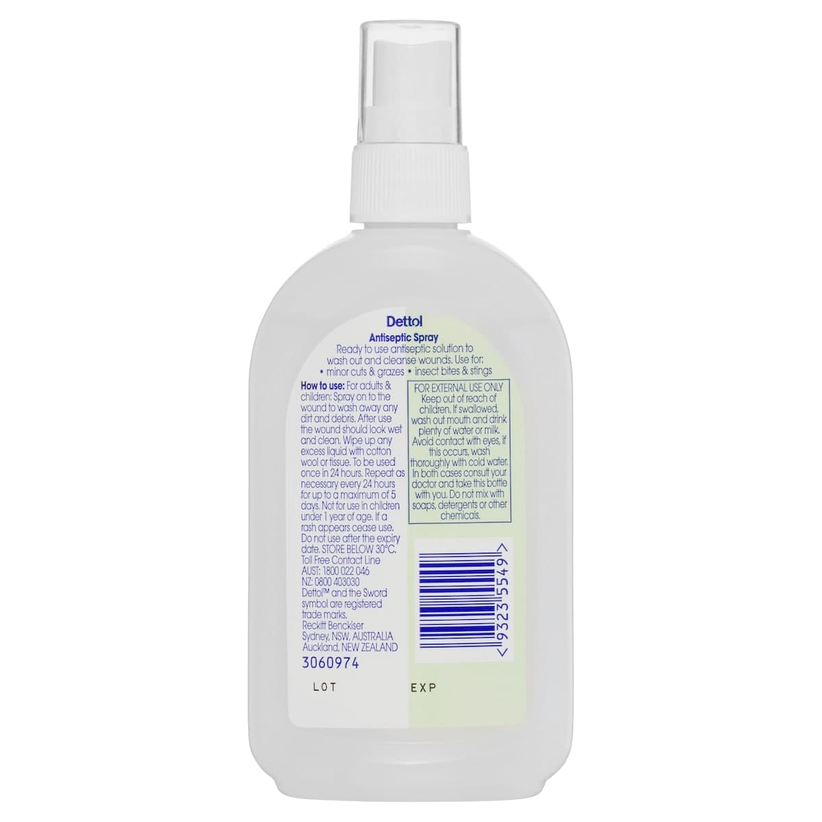 Thumbnail Dettol Antiseptic Wound Wash Spray 100ml