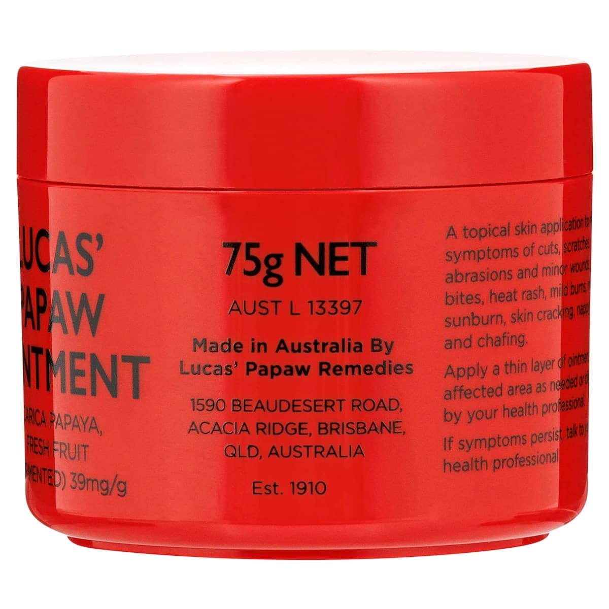 Thumbnail Lucas Papaw Ointment 75g