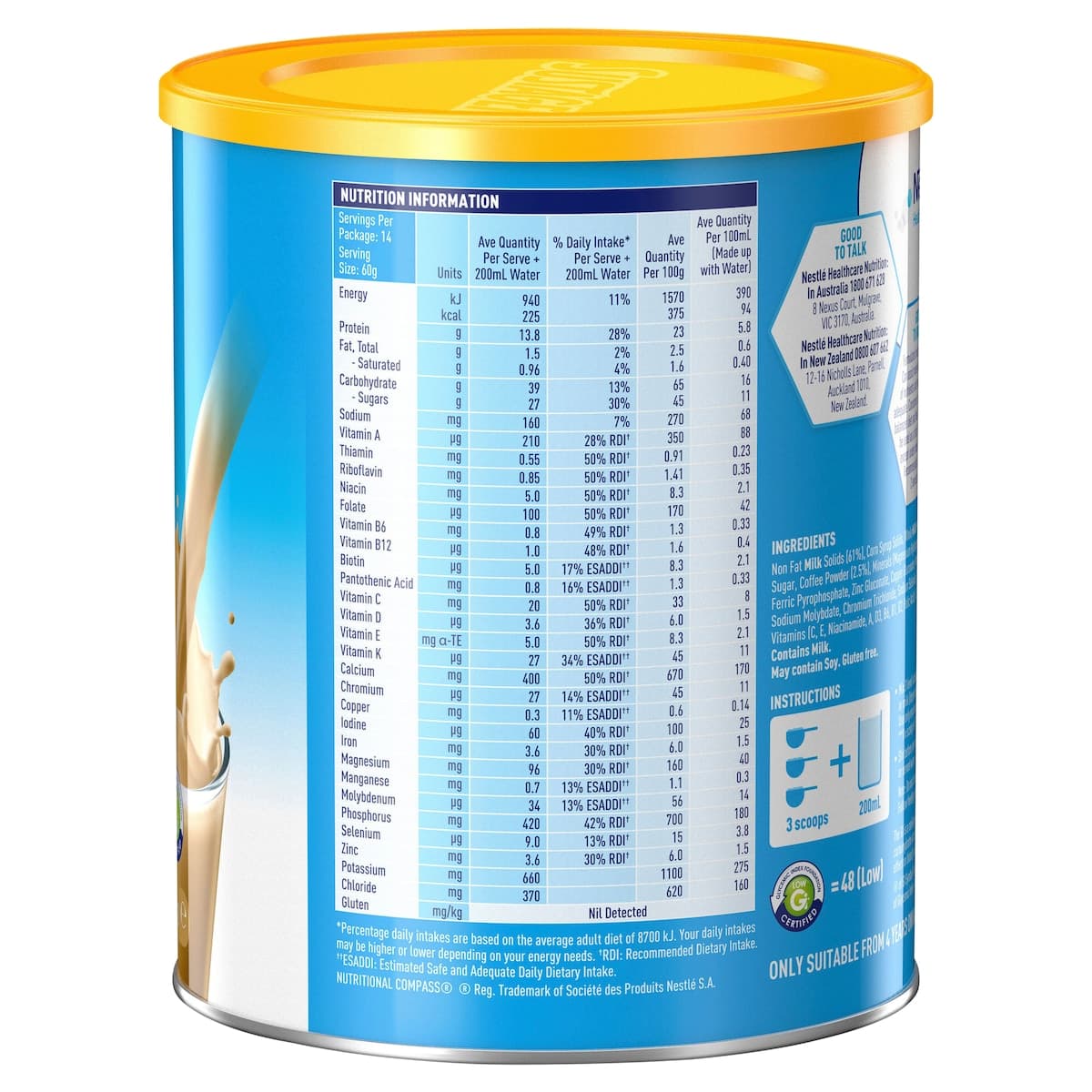 Thumbnail Sustagen Hospital Formula Coffee 840g