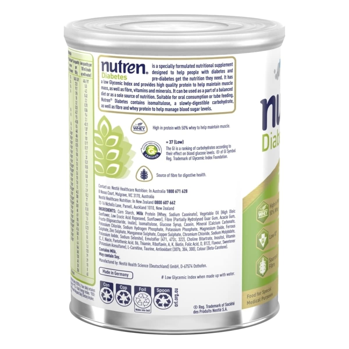 Thumbnail Nutren Diabetes Vanilla Flavour Powder 440g