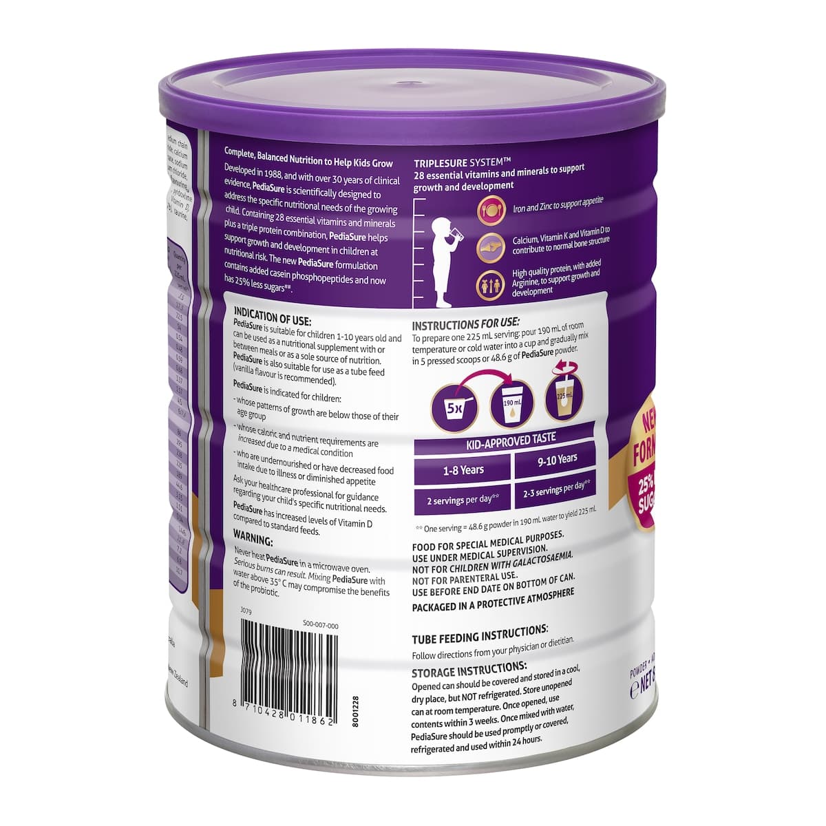 Thumbnail PediaSure Powder Vanilla 850g
