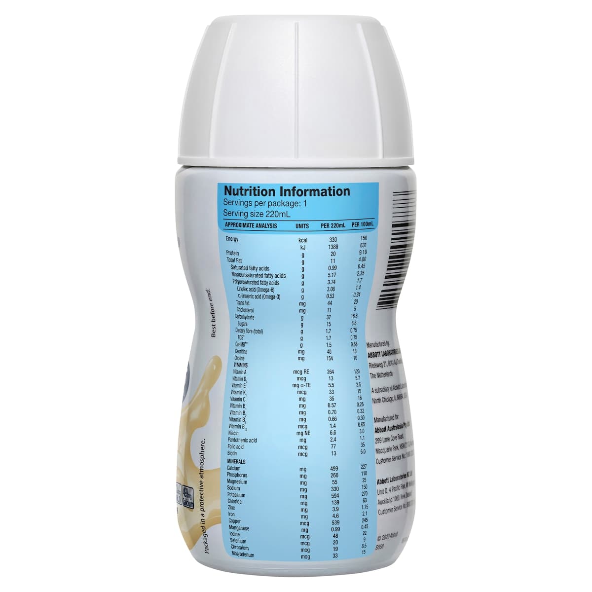 Thumbnail Ensure Plus Strength Ready to Drink Vanilla 220ml