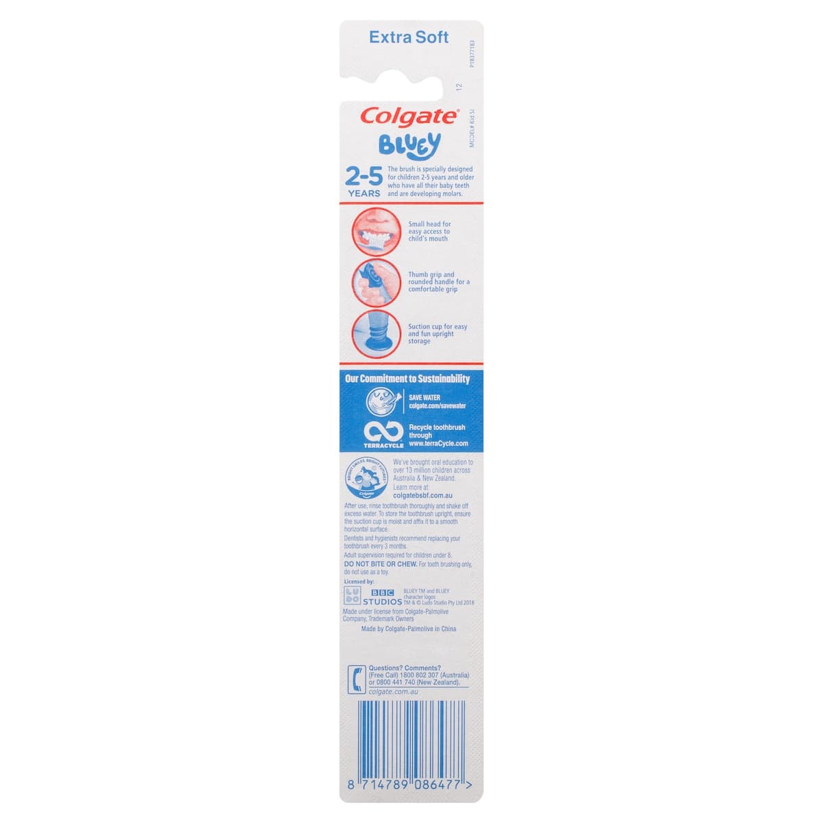 Thumbnail Colgate Kids 2-5 Years Extra Soft Toothbrush 1 Pack