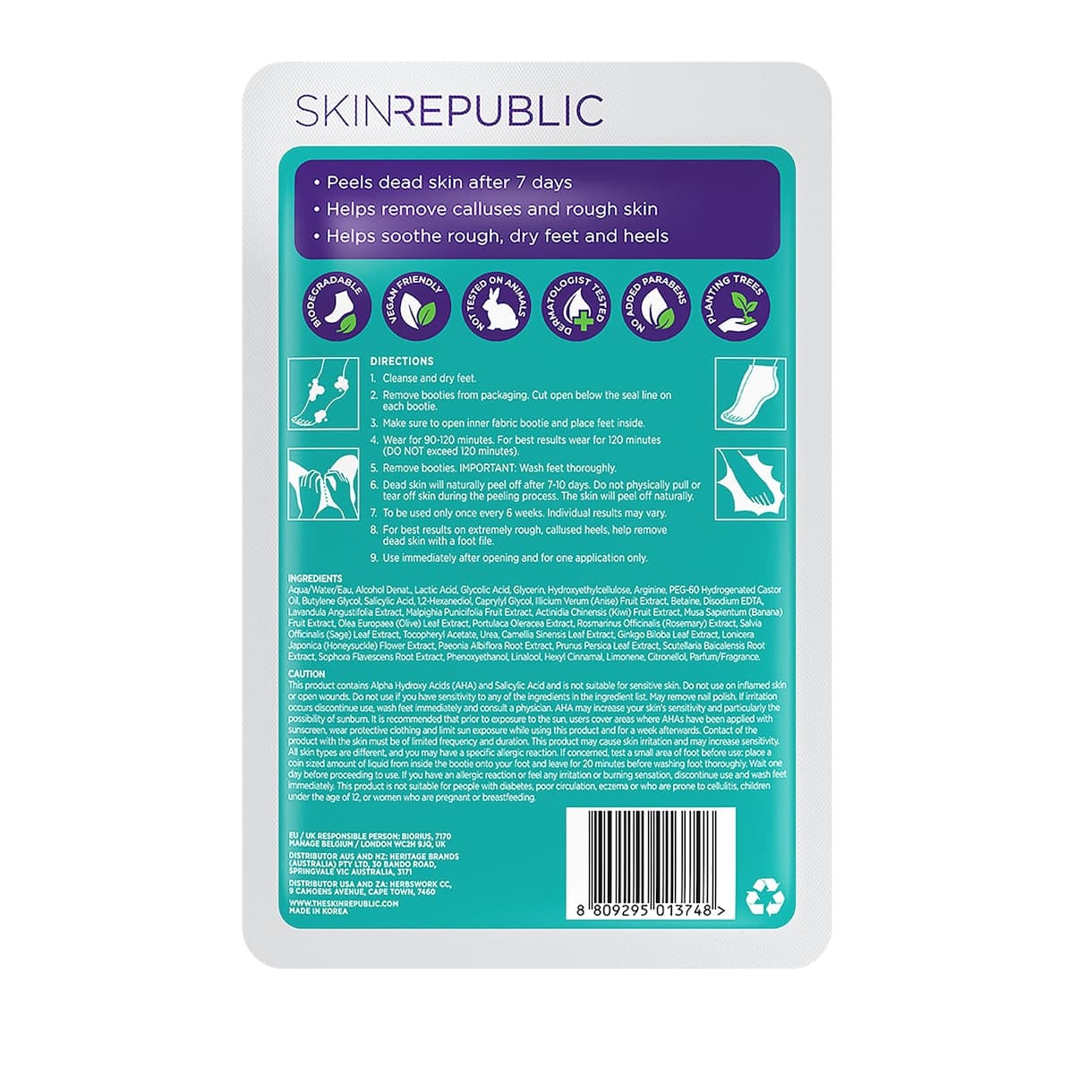 Thumbnail Skin Republic Foot Peel (2 Booties)
