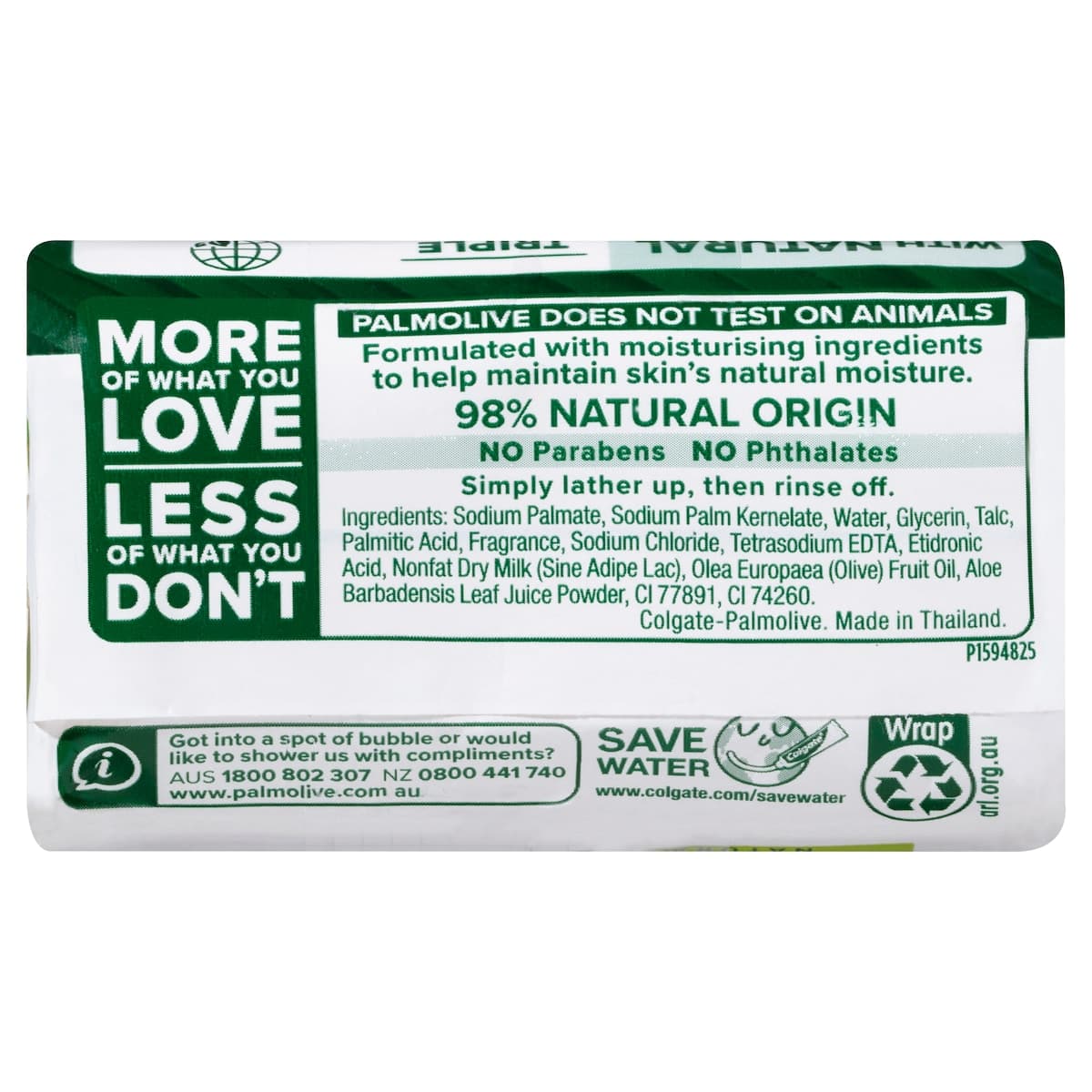 Thumbnail Palmolive Aloe & Olive Extracts Moisture Care Soap Bars 4 Pack