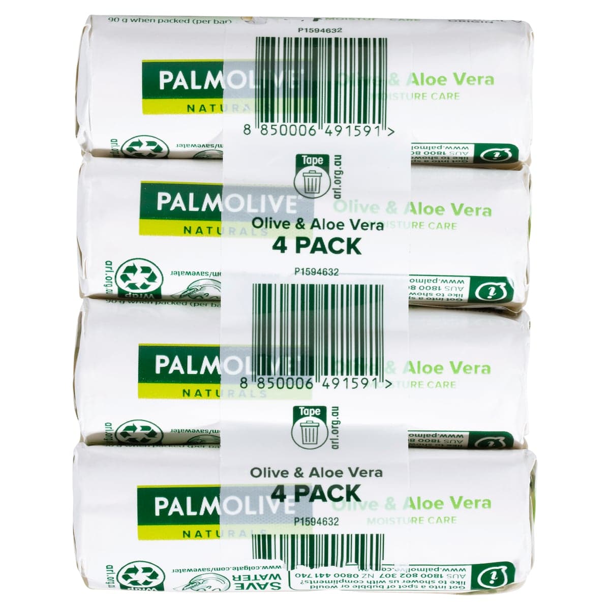 Thumbnail Palmolive Aloe & Olive Extracts Moisture Care Soap Bars 4 Pack