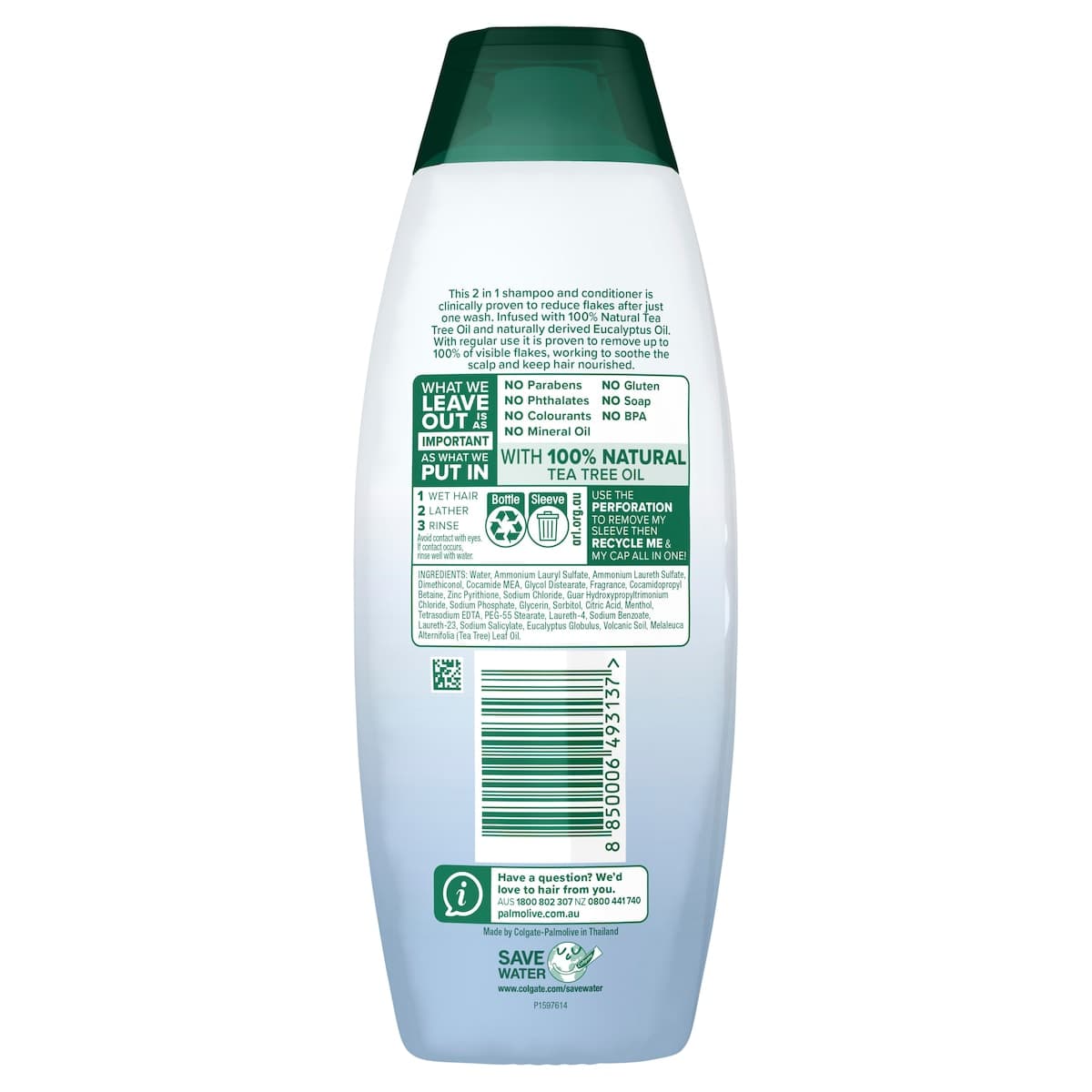 Thumbnail Palmolive Anti-Dandruff 2 in 1 Shampoo & Conditioner 350ml