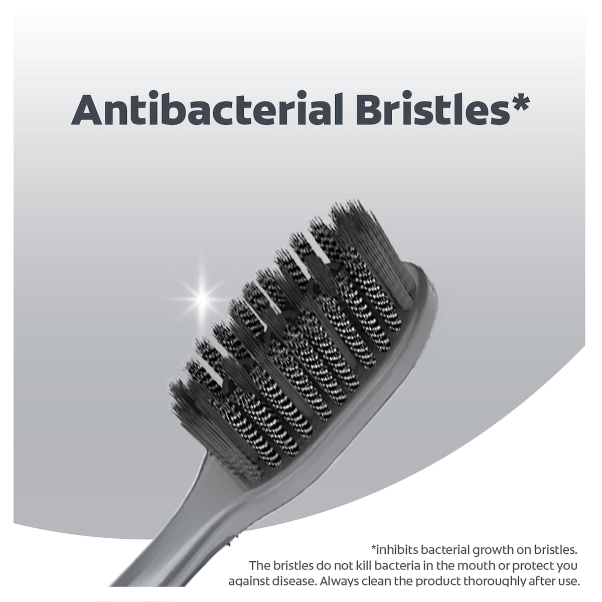Thumbnail Colgate 360 Charcoal Spiral Antibacterial Toothbrush 3 Pack
