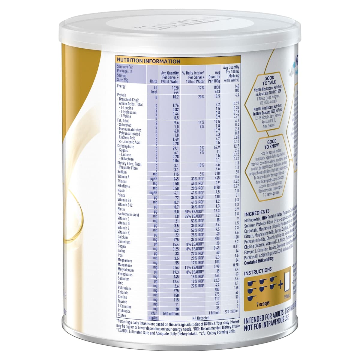 Thumbnail Sustagen Optimum Complete Nutrition 800g