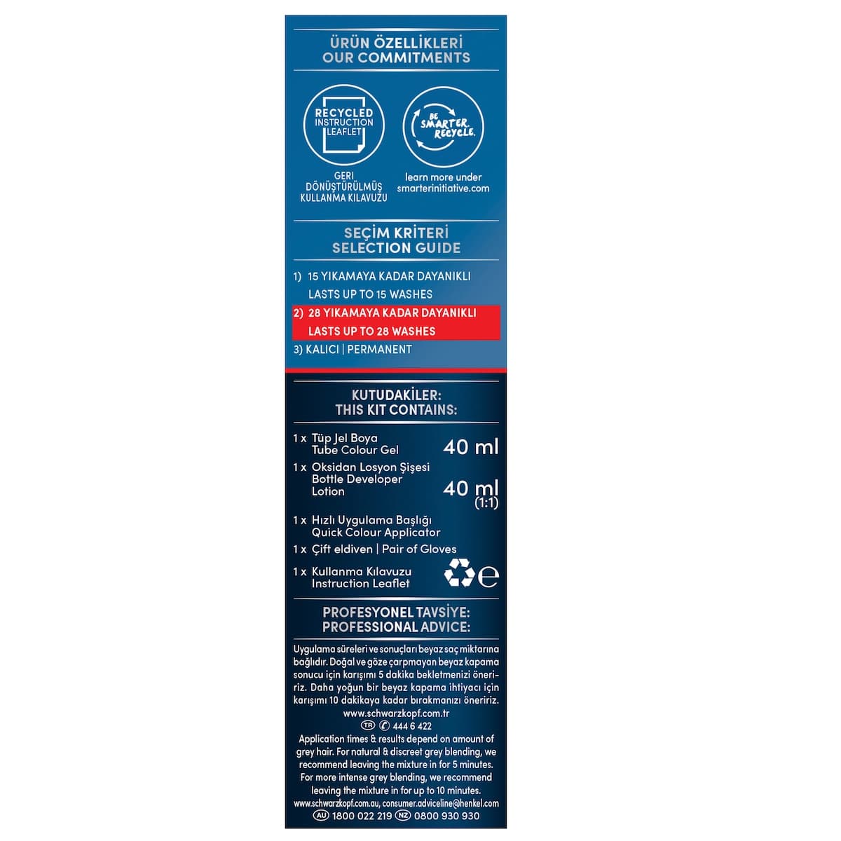Thumbnail Schwarzkopf Men Perfect Anti-Grey Colour Gel 90 Black